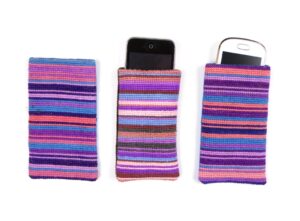 Geborduurde mobiel hoesjes