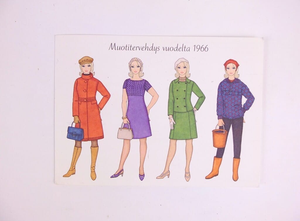 Textielkaart uit Finland