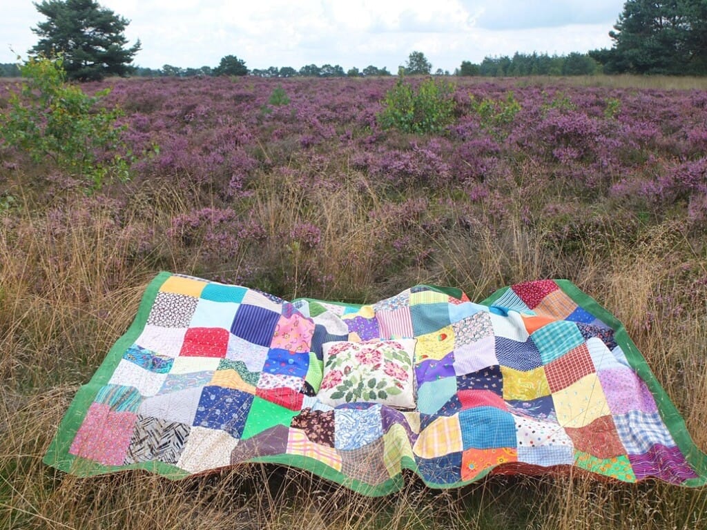Lappendeken op de hei