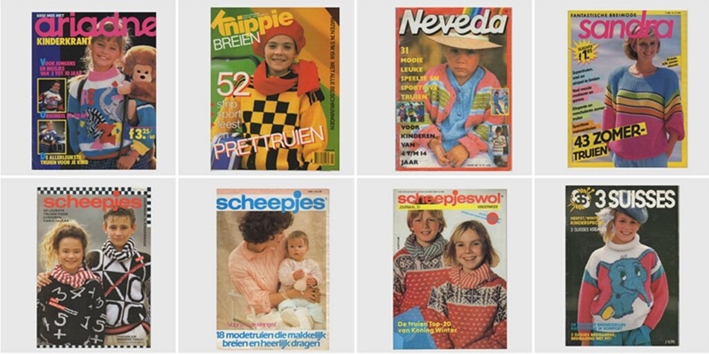 Oude tijdschriften breien