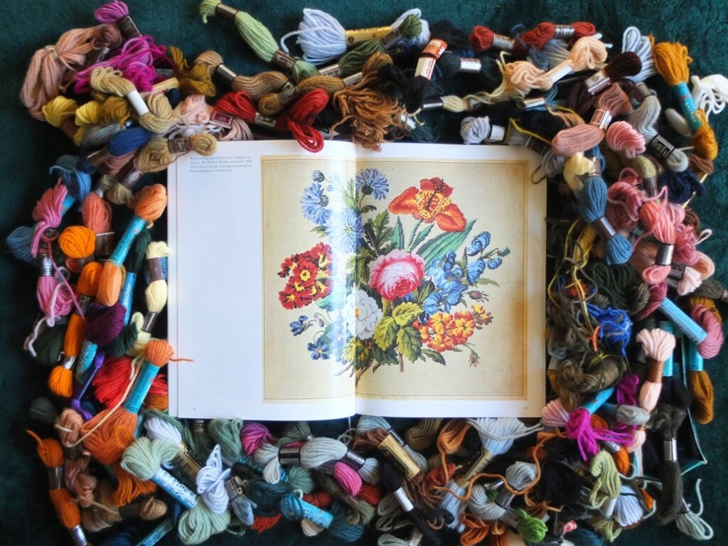 Boek Historische kruissteekpatronen