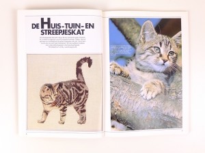 Pagina uit boek Uw poes in kruissteek 5