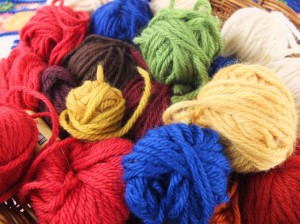 Wol voor smyrna kleed