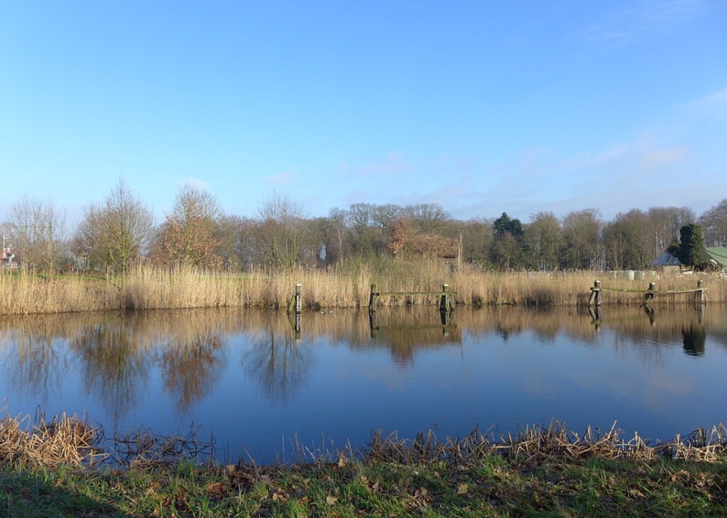 Langs Kanaal op Oudejaarsdag