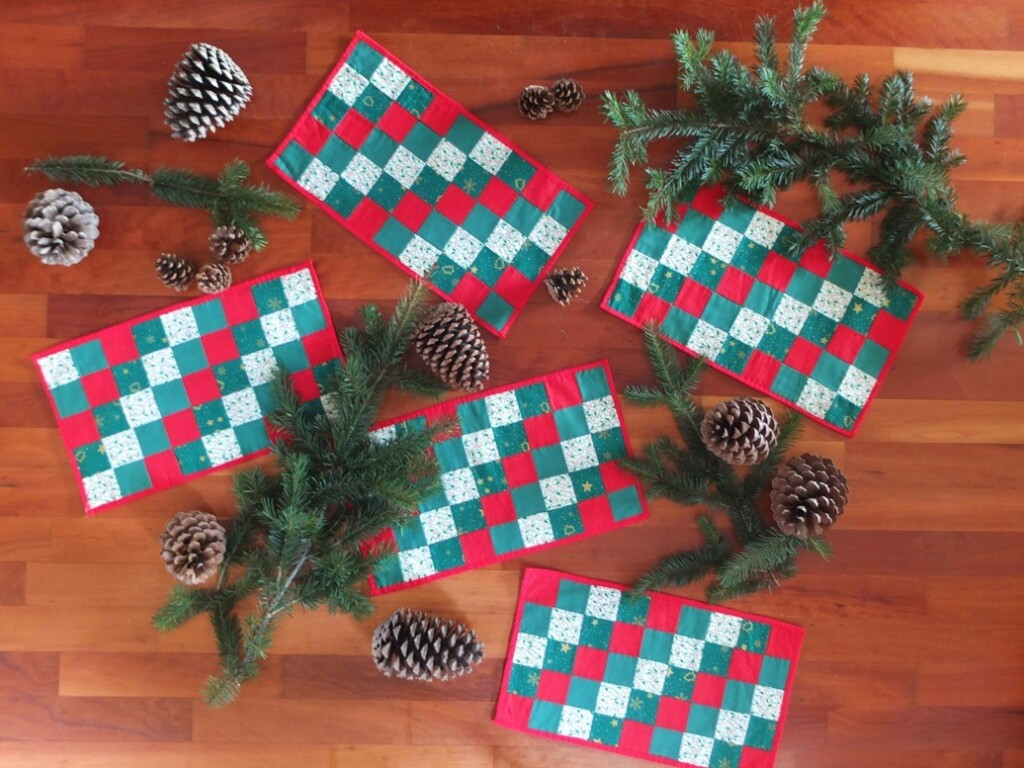 Placemats voor de kerst T w e e d e h a n d s w e r k
