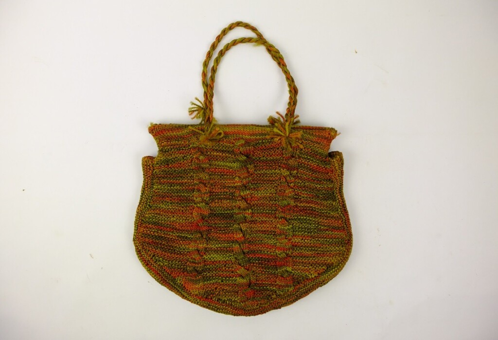 Antiek tasje gebreid