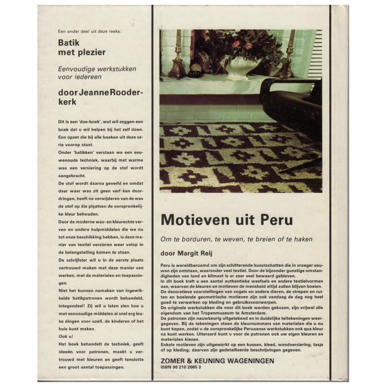 Boek Motieven uit Peru
