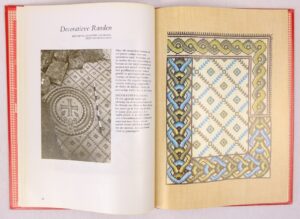 Bladzijde uit het Mozaiek Handwerkboek naar motieven uit het Heilige Land