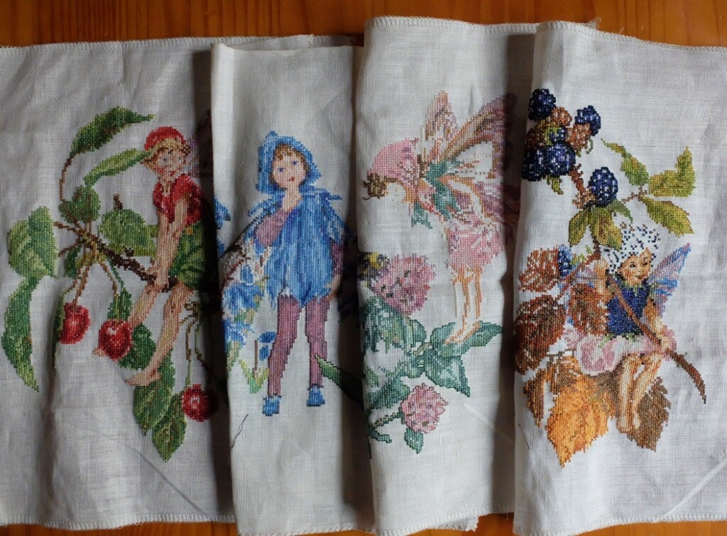 Borduurwerkjes Flower Fairy