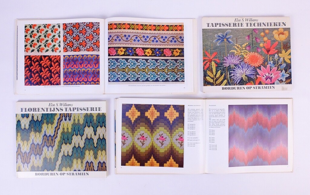 Twee boeken Tapisserie