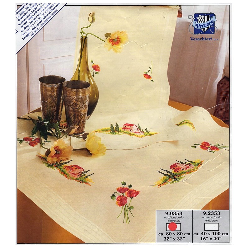 Borduurpakket kleedje