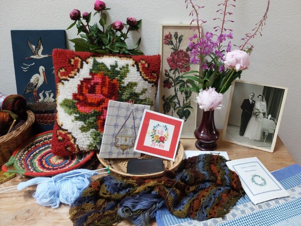 Diverse handwerken en bloemen
