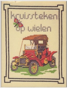 Boek Kruissteek op wielen