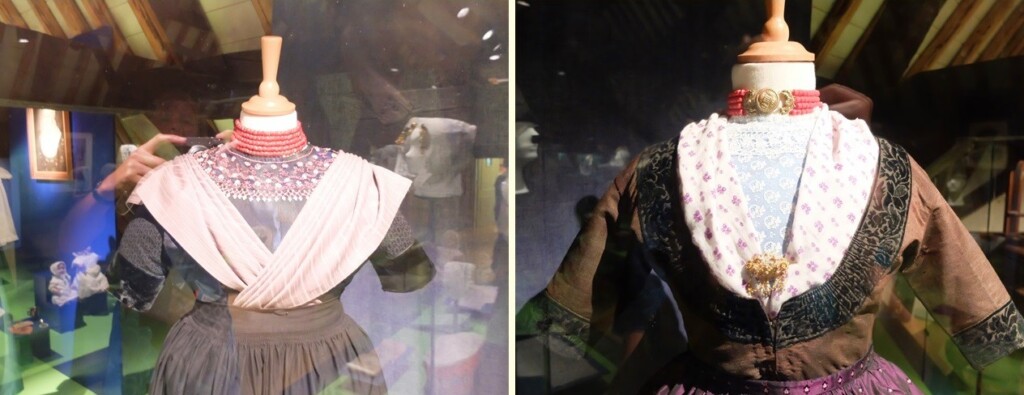 Klederdracht in museum Bevalenden in Goes