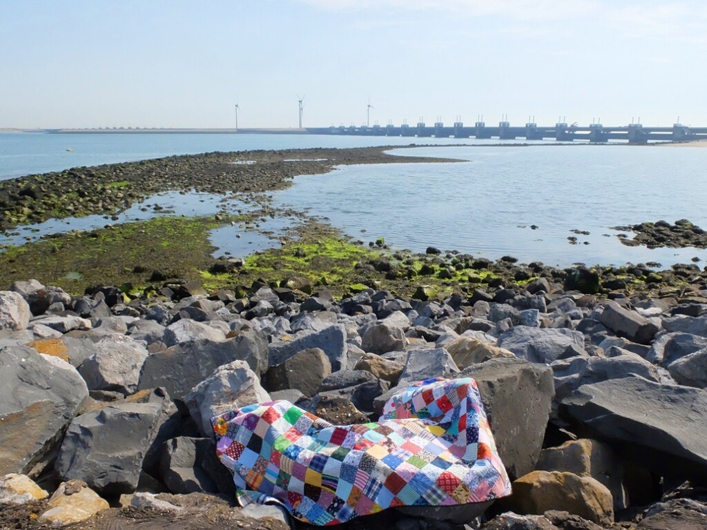 Sampler quiltje bij Zeelandbrug