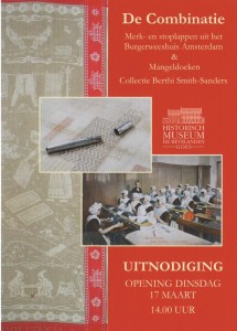 Uitnodiging tentoonstelling De Combinatie