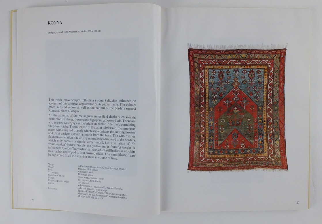 Pagina uit boek The Old and Antique Oriental Art of Weaving