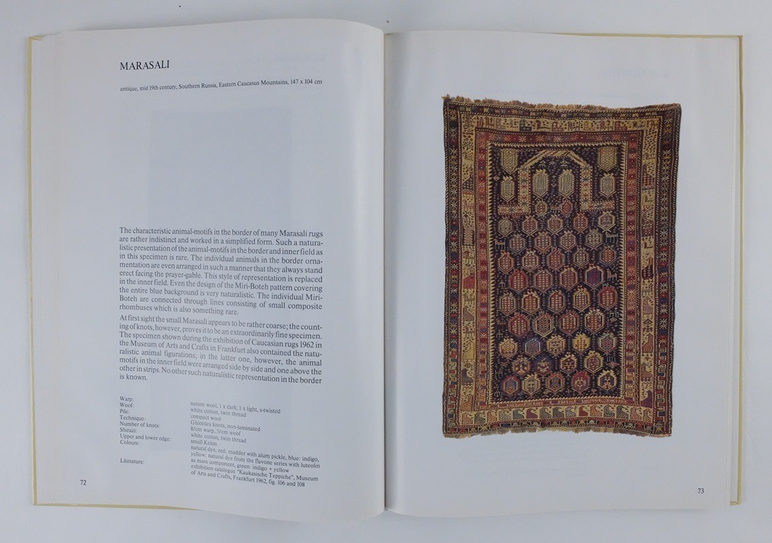 Pagina uit boek The Old and Antique Oriental Art of Weaving