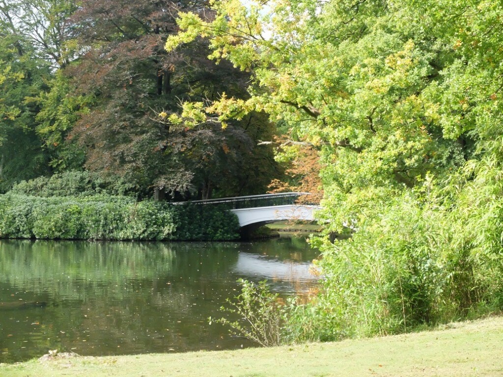 Bruggetje in paleispark