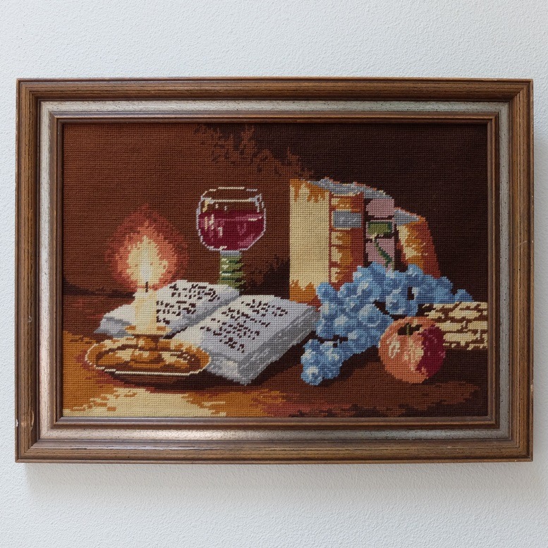 Tapisserie schilderij Stilleven