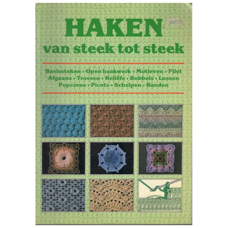 Boek: Haken van steek tot steek