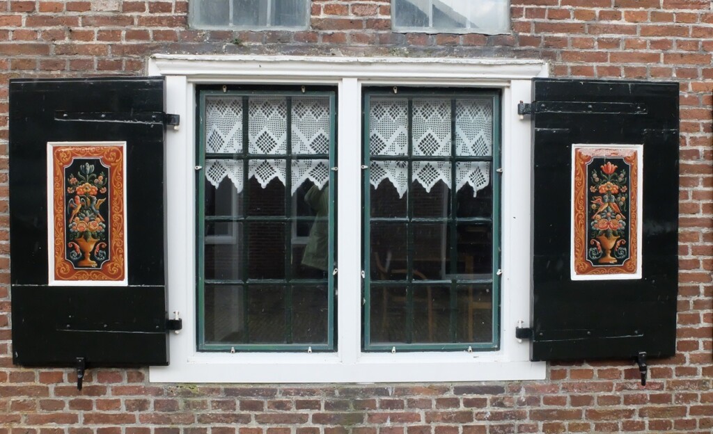 Gehaakt gordijntje of valletje