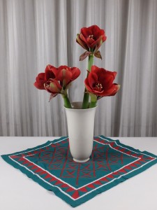 Kerstkleedje in Cuna-techniek