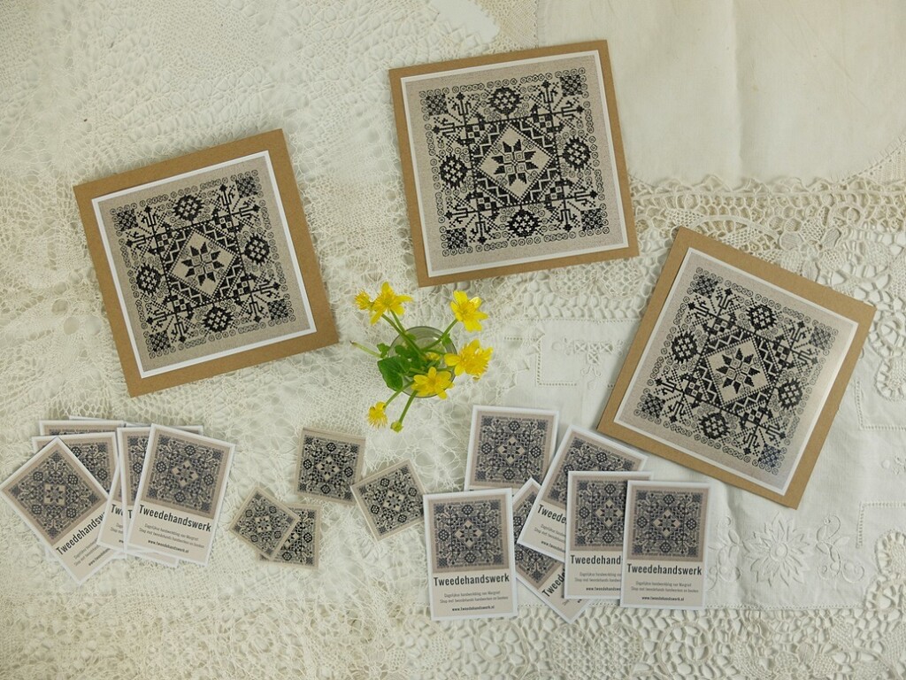 Kaarten oud Hollands motief