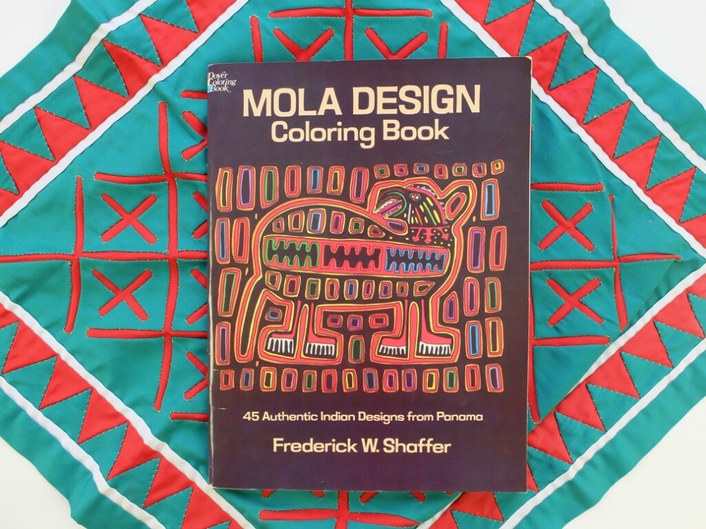 Mola Design Coloring Book