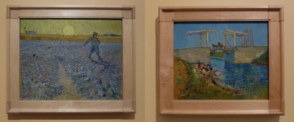 Twee schilderijen Van Gogh