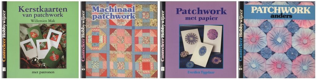 vier boekjes patchwork