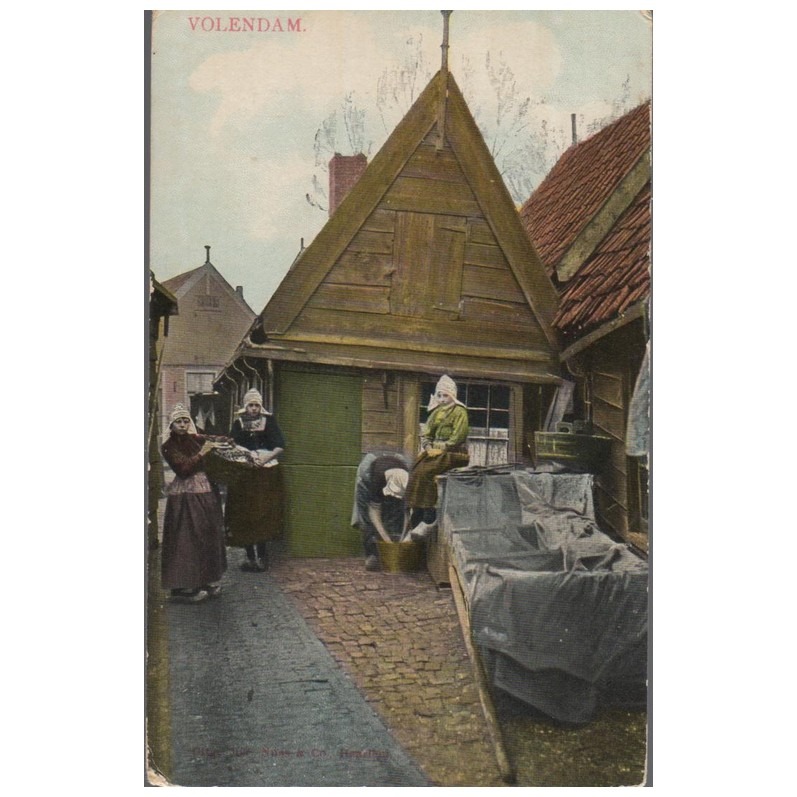 Oude ansichtkaart Volendam (3)