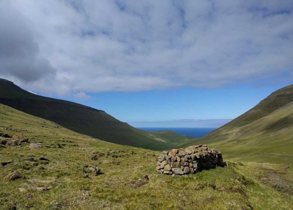 Uitzicht op Faroër island