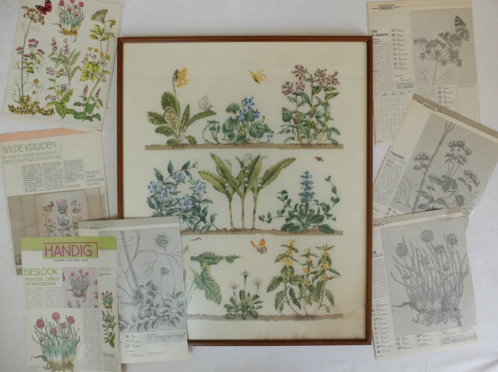 Patronen wilde lentebloeiers