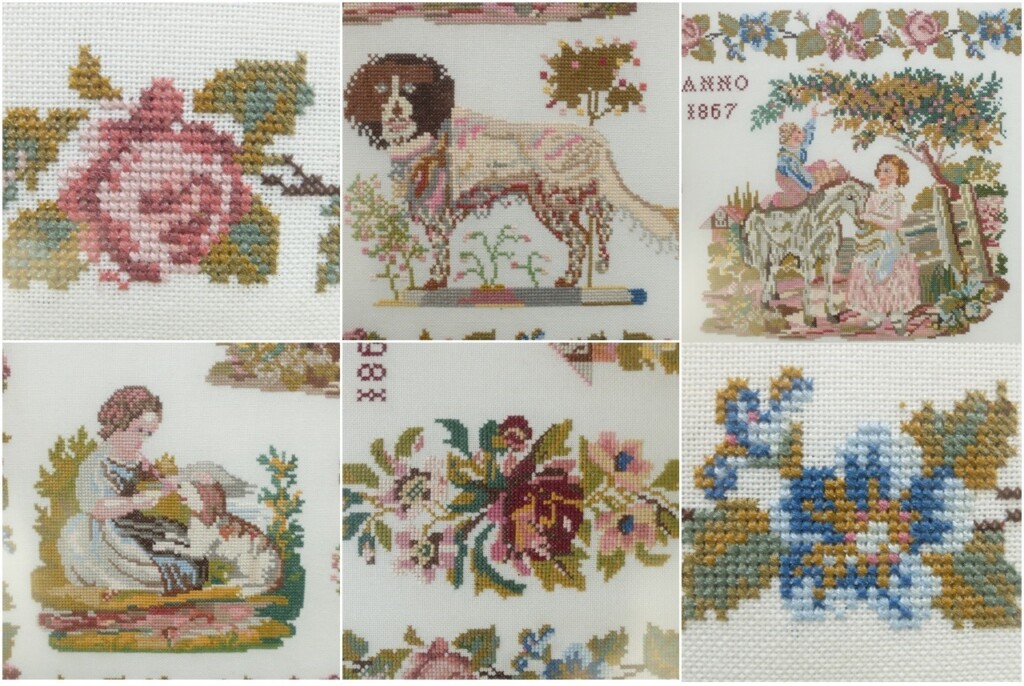 collage borduurwerk 1867