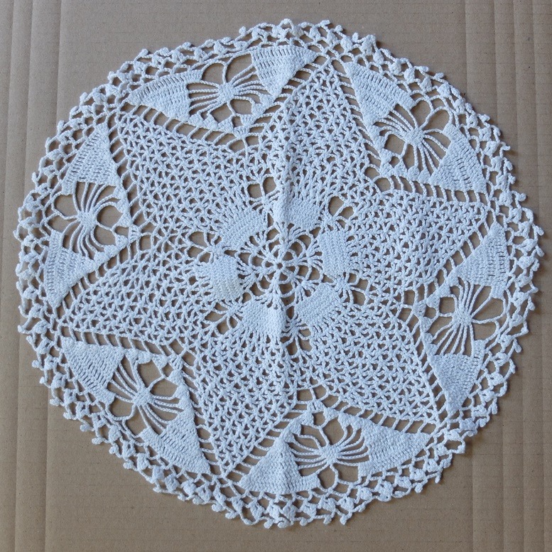 Gehaakt wit kleedje (2)