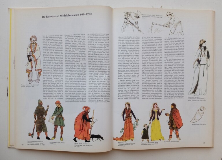 Boek: Het kostuum door de eeuwen heen – T w e e d e h a n d s w e r k