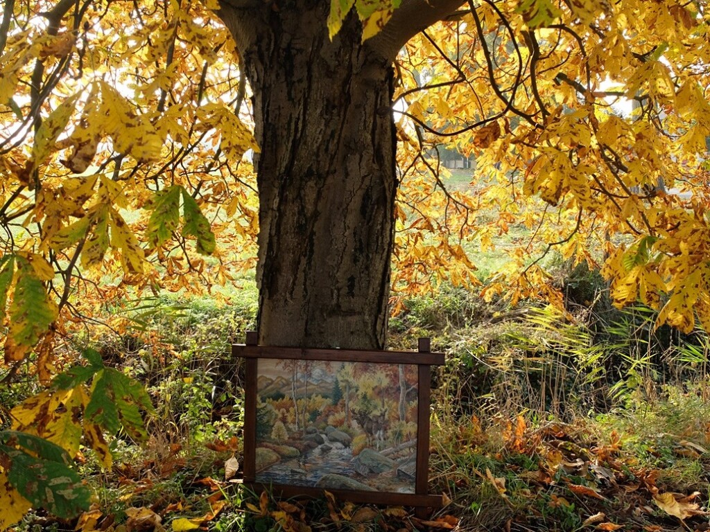 tapisserie schilderij