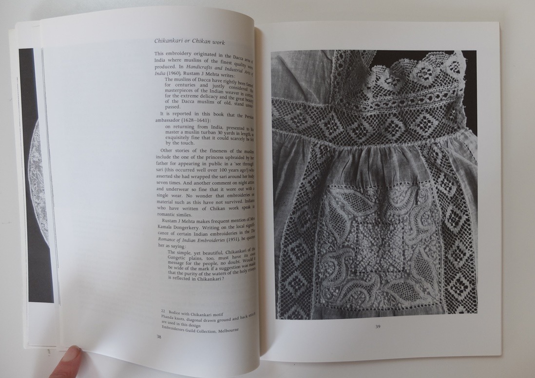 Boek Drawn Fabric Embroidery T w e e d e h a n d s w e r k