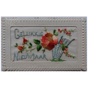 Oude kaart Gelukkig Nieuwjaar (2)
