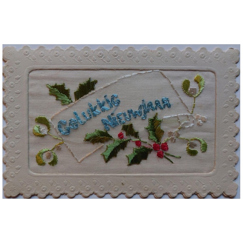 Oude kaart Gelukkig Nieuwjaar (6)